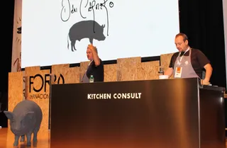Dani Carnero abre las demostraciones del Foro Internacional del Ibérico 2026
