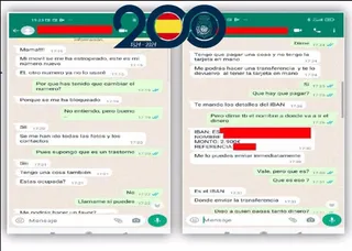 Estafa del 'hijo en apuros'. Foto Policía Nacional, EP