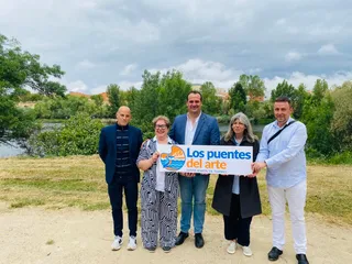 La Isla del Soto acoge una de las actividades enmarcadas en el proyecto “Los Puentes del Arte” | Ayuntamiento Santa Marta de Tormes