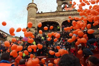Campanazo en la Plaza Mayor de Ciudad Rodrigo 2024