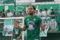 Flórez, durante el Guijuelo - UD Santa Marta