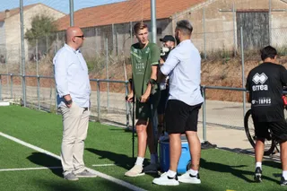 David Alonso Mata, junto a Antonio Paz y Steffan Witmer | Andrea