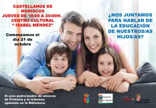 CARTEL ESCUELA DE FAMILIAS CASTELLANOS DE MORISCOS