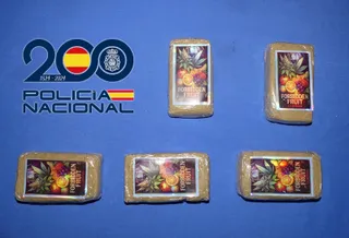 Hachís intervenido al varón detenido | PN