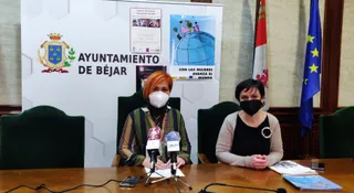 De izda. a dcha. Rosa Torres y Catañar Martín