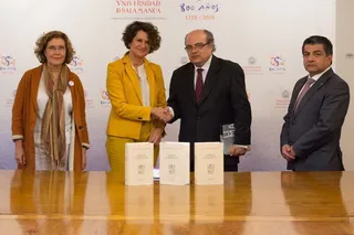 La Universidad recibe la Obra Completa del Inca Garcilaso de la Vega