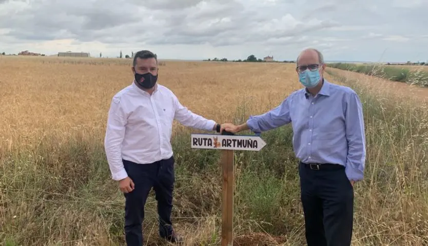 Ruta de los murales, Javier Iglesias y Santiago Castañeda 