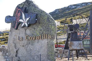 Foto de La Covatilla en invierno