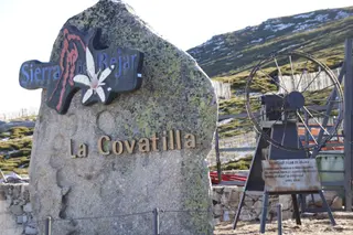Foto de La Covatilla en invierno