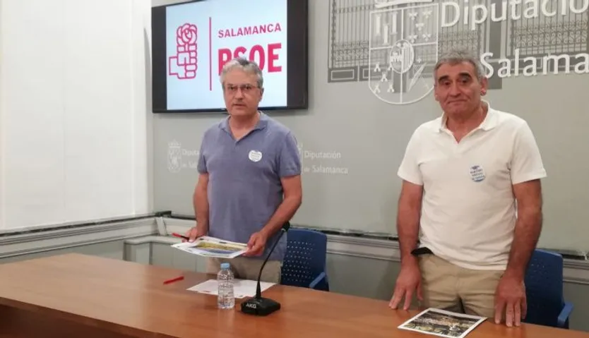 Fernando Rubio y Alfonso Buenaventura en la Diputación