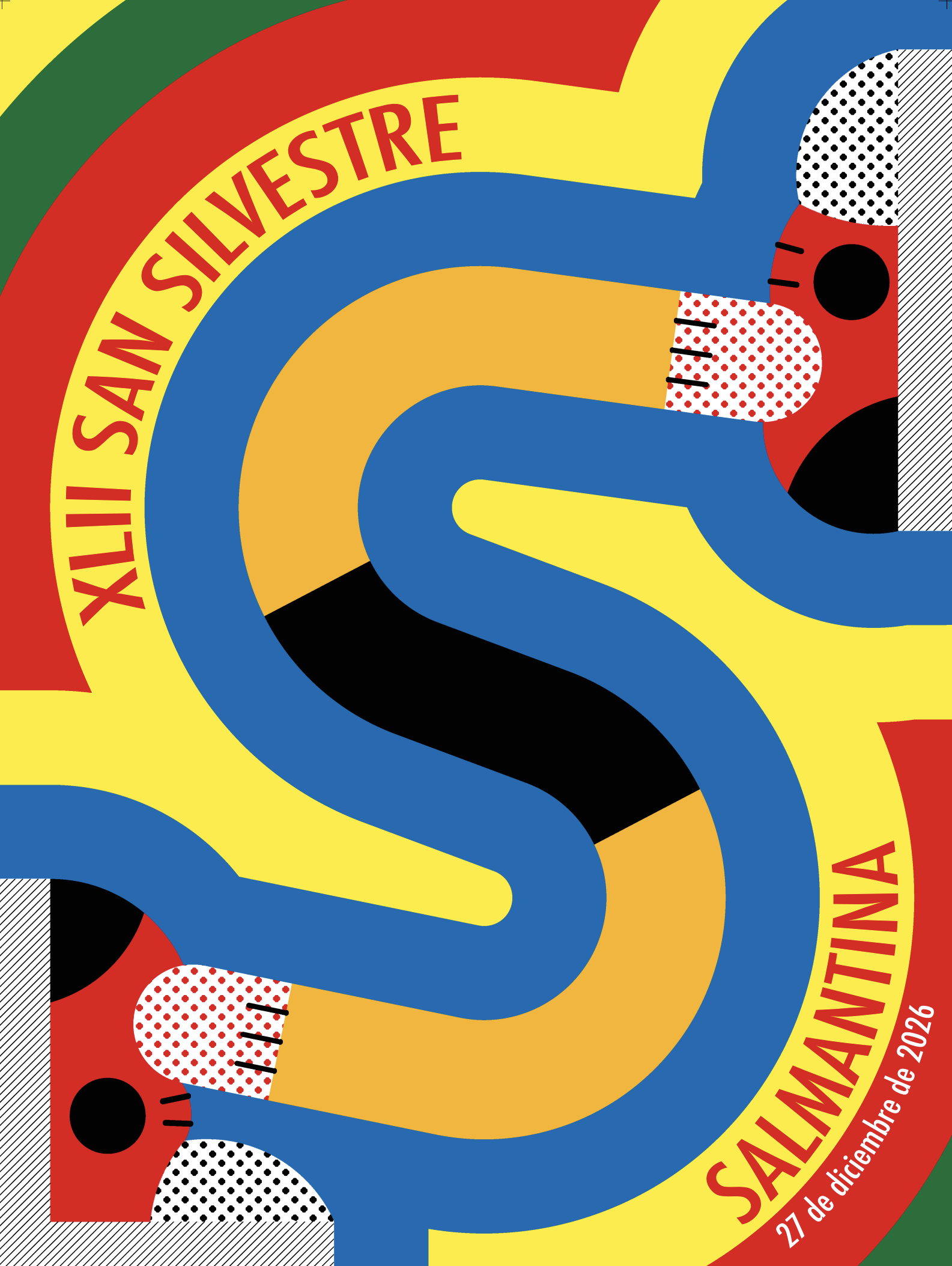 Cartel de la San Silvestre Salmantina 2027