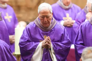 Archivo - El obispo de Alcalá, Juan Antonio Reig Plà durante la ceremonia de Eucaristía en el Santuario del Sagrado Corazón del Cerro de los Ángeles en Getafe. - Ricardo Rubio - Europa Press - Archivo