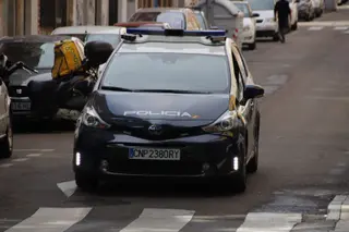 Coche Policía Nacional. Foto de archivo