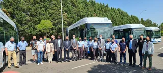 Imagen de presentación de los autobuses | Ayto. Salamanca