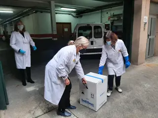 Llegan vacunas pediatricas