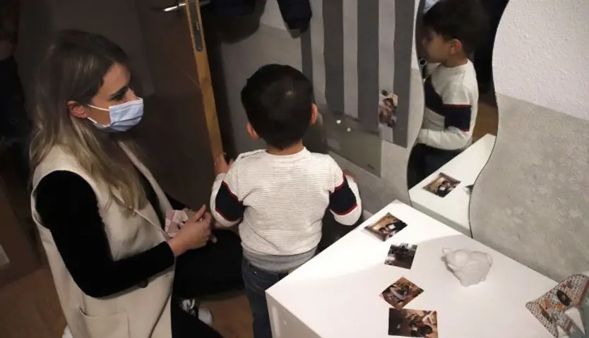 Asier, un niño salmantino con trastorno autista