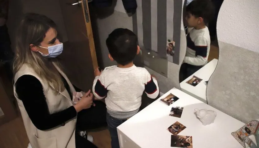 Asier, un niño salmantino con trastorno autista