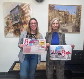 Presentación del 8M en Alba de Tormes