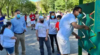 El Ayuntamiento de Salamanca rebaja 2.000 bordillos en su apuesta por mejorar la salud de las personas con discapacidad