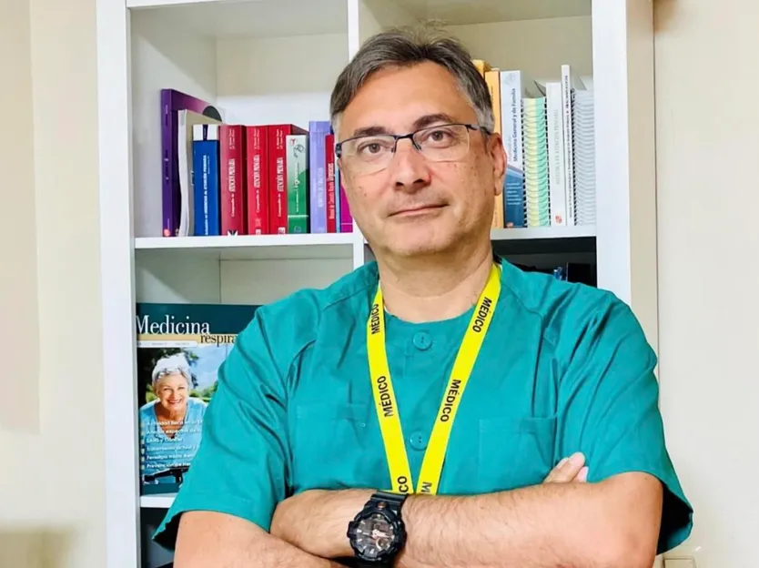 Miguel Ángel Hernández Mezquita, responsable de la consulta monográfica de fibrosis quística en el Servicio de Neumología del Hospital Universitario de Salamanca