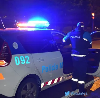 Foto de archivo de un vehículo de la Policía Municipal de Valladolid