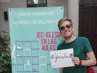 Eduardo Martín, nuevo presidente nacional de la Juventud Estudiante Católica