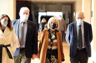 La consejera de Sanidad, Verónica Casado, comparece, a petición propia, ante la Comisión de Sanidad de las Cortes de Castilla y León para informar sobre la situación sanitaria. | FOTO; ICAL