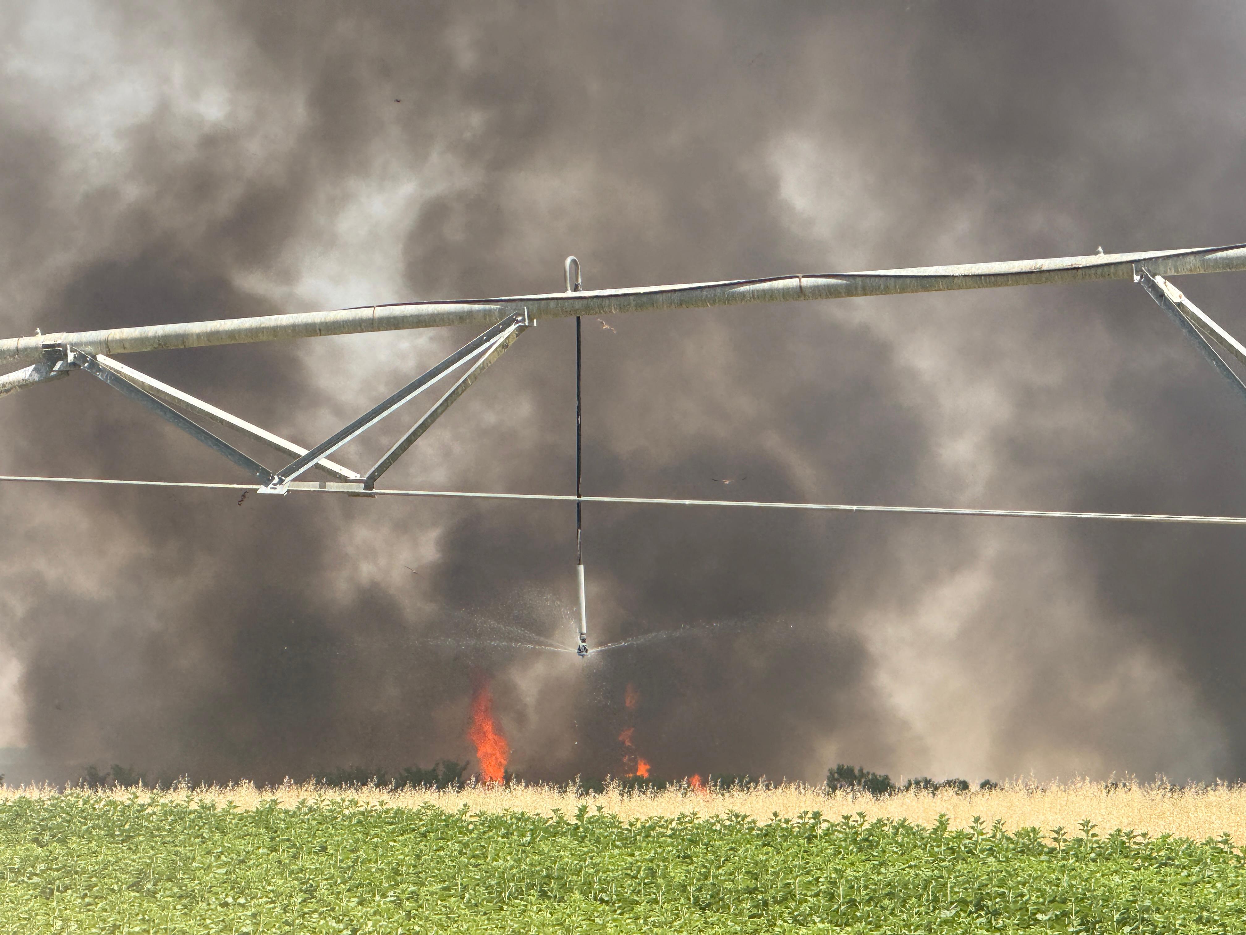 Incendio en la planta de residuos de Gomecello 