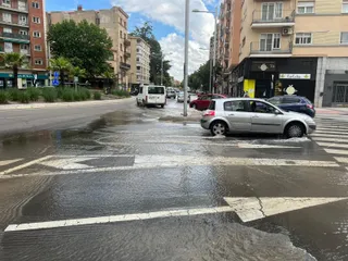 Nuevo reventón en el paseo de la Estación