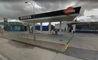 La gasolinera de Calvarrasa de Abajo. | GOOGLE