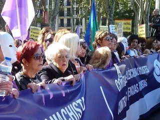 La sociedad marcha contra la violencia machista