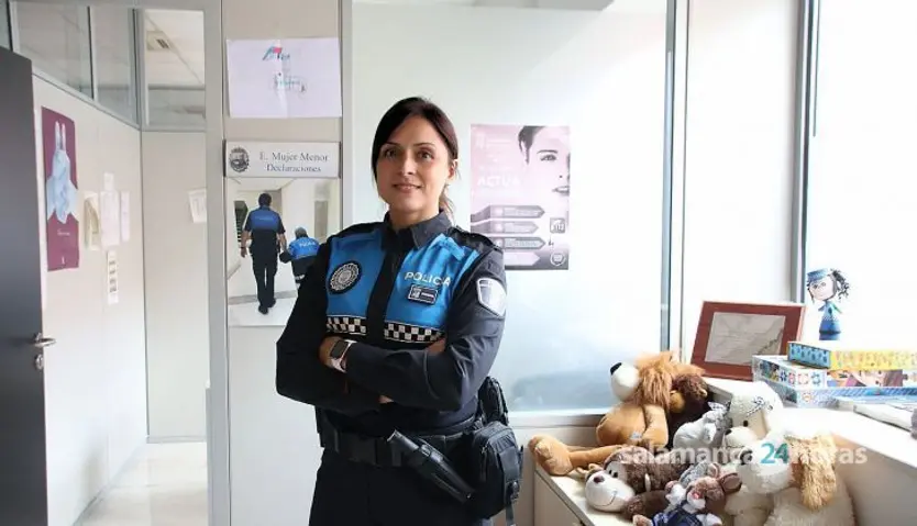Yolanda Martín Hernández, agente de la Policía Local de Salamanca