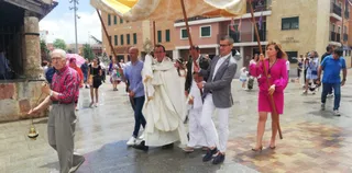 Carbajosa procesión Corpus