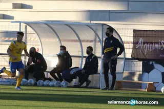 Javier Martínez, en el duelo ante el Benavente.
