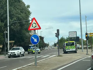 Policía Local de Salamanca en Torres Villaroel