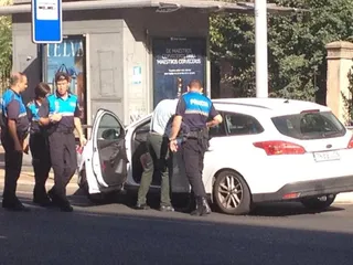 Accidente en el Paseo Estación 3/8/2016