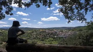 Proyecto de geoparque en Salamanca. Localidad de San Esteban de la Sierra, en la sierra de Francia. David Arranz. ICAL.