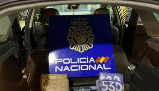 La cocaína intervenida por la Policía Nacional