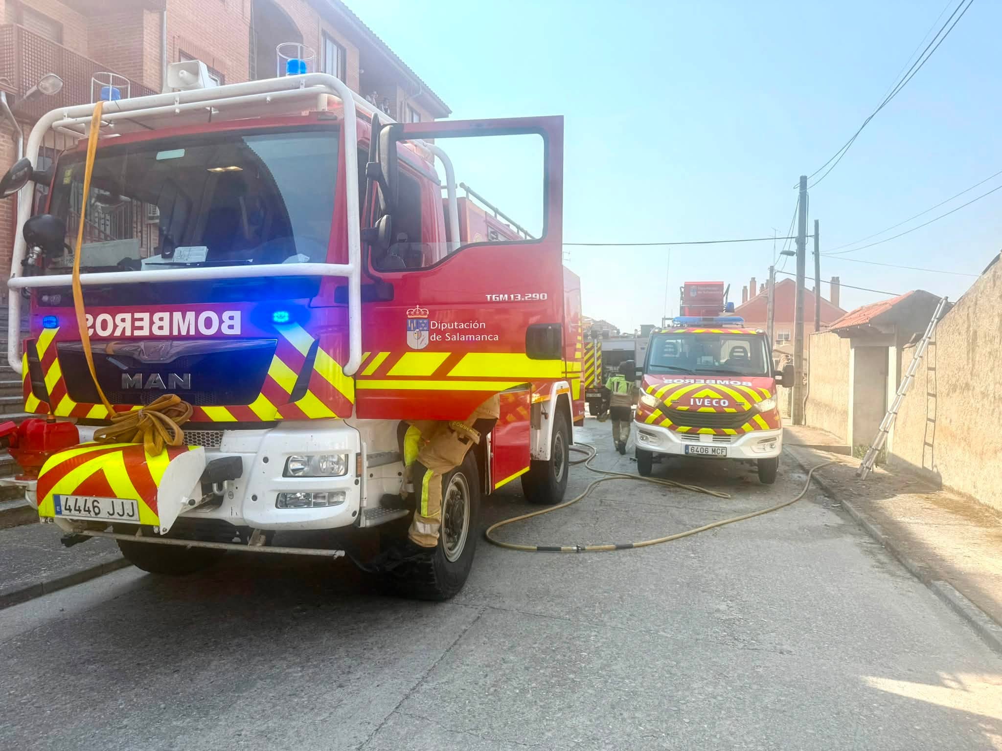 Incendio Vivienda En Ledesma2