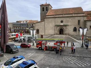 Bejar, preparación mercado medieval