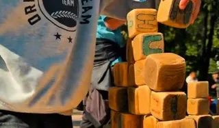 Juegos de madera en La Alamedilla