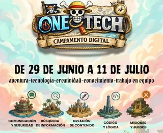 Campamento de verano “One Tech – Campamento Digital” en Carbajosa de la Sagrada