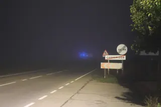Un accidente corta uno de los carriles que une el polígono de los Villares con Cabrerizos