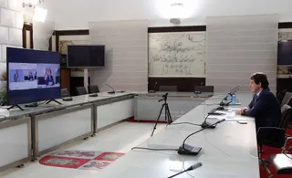 Alfonso Fernández Mañueco durante su intervención