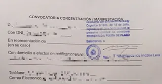 Convocatoria Manifestación Babilafuente Chicote 2