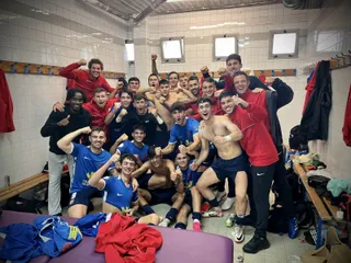 El Santa Marta celebra el triunfo ante la Cultural B | FOTO UD SANTA MARTA