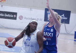 Evans, ante Baxi Ferrol / FOTO CB AVENIDA