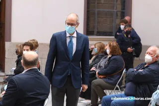 Homenaje a los trabajadores jubilados de la Diputación en 2020.