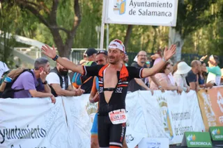 entrega de trofeos de los Campeonatos de España de Triatlón de Media Distancia