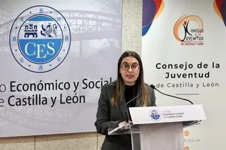 Sandra Ámaez, presidenta del Consejo de la Juventud de Castilla y León